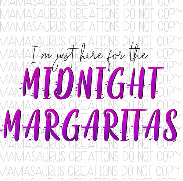 Midnight Margaritas Digital Design