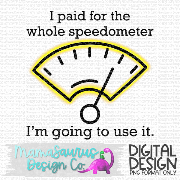 Speedometer Digital Design