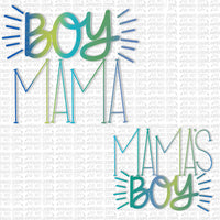 Mamas Boy Set Digital Design