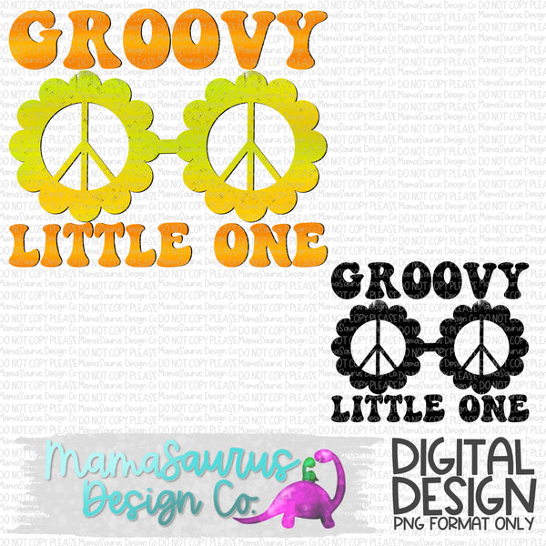 Groovy Little One Digital Design