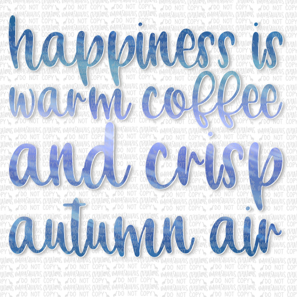 Coffee and Crisp Air Digital Design