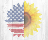 Flag Sunflower Digital Design